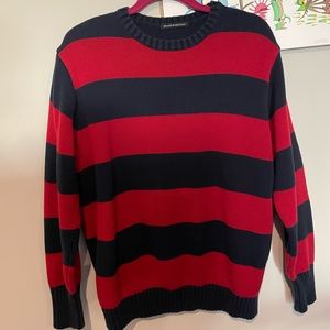 Brianna Cotton Thick Stripe Sweater